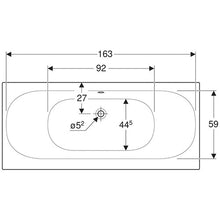 Load image into Gallery viewer, Geberit Soana Rectangular Built-in Bathtub 750mm