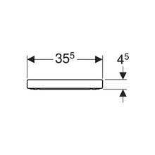 Load image into Gallery viewer, Geberit iCon Soft-Close Toilet Seat + Lid - White