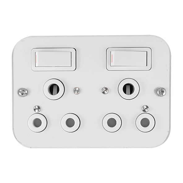 TWO BY FOUR 7” Ltd.100 Crabtree Industrial Double Socket 16A – Livecopper