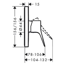 Load image into Gallery viewer, hansgrohe Vivenis Single Lever Shower Mixer - Matt White