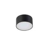Spazio Medium Broadmerston 18W Warm White Ceiling Light - Black