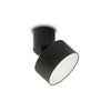 Spazio Medium 12W 1050lm Warm White Time and Again Ceiling light - Black
