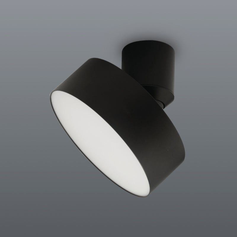 Spazio Large 12W 1050lm Warm White Time and Again Ceiling light - Black