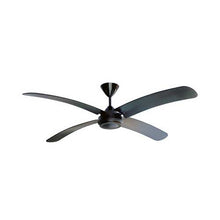 Load image into Gallery viewer, Solent High Breeze 4 Blade Ceiling Fan 1500mm - Bent Ebony
