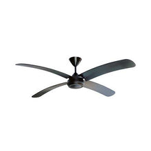Load image into Gallery viewer, Solent High Breeze 4 Blade Ceiling Fan 1500mm - Bent Ebony