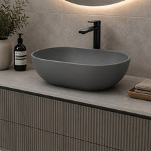 Load image into Gallery viewer, Two Tone Stone Aurora Countertop Vanity Basin