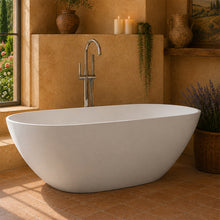Load image into Gallery viewer, Two Tone Stone Aurora Freestanding Bath