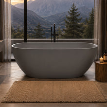 Load image into Gallery viewer, Two Tone Stone Aurora Freestanding Bath