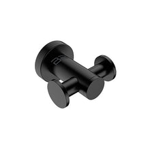 Load image into Gallery viewer, Bathroom Butler BAAC4611MBLK 4611 Double Robe Hook - Matt Black