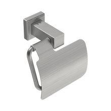 Load image into Gallery viewer, Bathroom Butler BAAC8503BRSH 8503 Toilet Roll Holder with Cover - Brushed Stainless Steel