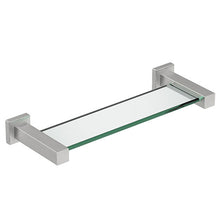 Load image into Gallery viewer, Bathroom Butler BAAC8525BRSH 8525 Glass Shower Shelf - Brushed Stainless Steel