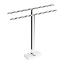 Load image into Gallery viewer, Bathroom Butler BAAC9185POLS 9185 Double Towel Stand
