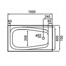 Load image into Gallery viewer, Cobra Carmen Built-in Bath - White