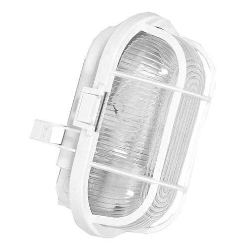 Oval Grid PVC Bulkhead with Clear Glass Livecopper