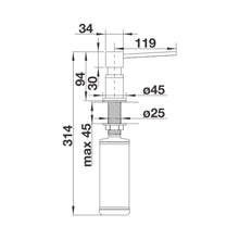 Load image into Gallery viewer, BLANCO Lato Soap Dispenser - Chrome