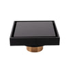 Trendy Taps Concealed Drain Cover Blackened Brass