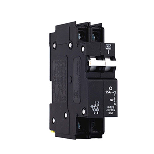 CBi QF-2(13) Dual Mount Circuit Breaker C2 2P 6kA – Livecopper