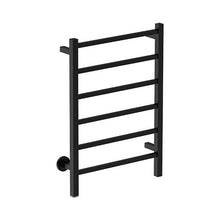 Load image into Gallery viewer, Bathroom Butler Cubic 6 Bar Straight PTS Heated Towel Rail 530mm
