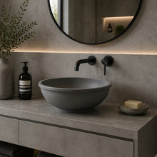Load image into Gallery viewer, Two Tone Stone Circum Countertop Vanity Basin