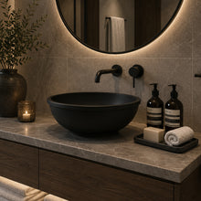 Load image into Gallery viewer, Two Tone Stone Circum Countertop Vanity Basin