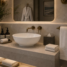 Load image into Gallery viewer, Two Tone Stone Circum Countertop Vanity Basin