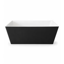 Load image into Gallery viewer, Two Tone Stone Cubus Freestanding Bath