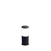 Spazio Amelia Short Resin Bollard 8W 1000lm CTC - Black