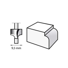 Load image into Gallery viewer, Dremel Router Bit HSS 612 9.5mm