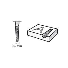 Load image into Gallery viewer, Dremel Diamond Wheel Point 7134 2.0mm