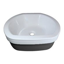 Load image into Gallery viewer, Two Tone Stone Emineo Countertop Vanity Basin