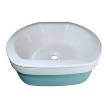 Load image into Gallery viewer, Two Tone Stone Emineo Countertop Vanity Basin