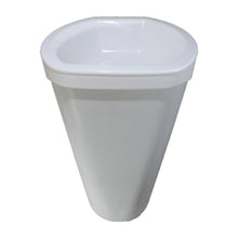 Load image into Gallery viewer, Two Tone Stone Emineo Pillar Free-Standing Basin