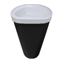Load image into Gallery viewer, Two Tone Stone Emineo Pillar Free-Standing Basin