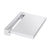 Stunning Bathrooms Fold Up Steel Shower Seat - White