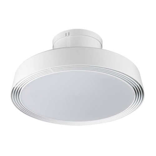 Round Bathroom Extractor Fan & Light Livecopper