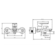 Load image into Gallery viewer, Cobra Seine Exposed Bath Mixer