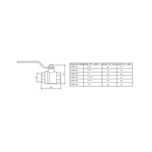 Load image into Gallery viewer, Cobra Isolating Ball Valve FxF 20mm