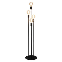 Load image into Gallery viewer, Wire World Atom 4 Light exposed Globe Floor Lamp