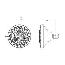 Load image into Gallery viewer, Cobra Den Shower Head 6 Spray Pattern