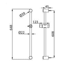 Load image into Gallery viewer, Cobra Pause Round Shower Rail