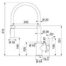 Load image into Gallery viewer, Franke Lina Semi-Pro Kitchen Mixer