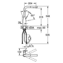 Load image into Gallery viewer, GROHE Essence Kitchen Sink Mixer