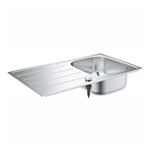 Load image into Gallery viewer, Grohe K200 Single Bowl Inset Sink Stainless Steel
