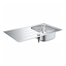 Load image into Gallery viewer, GROHE K200 Single Bowl Inset Sink Stainless Steel