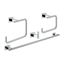 Load image into Gallery viewer, GROHE Essentials Cube Master Bathroom Accessory Set (4-In-1)