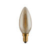 Amber Carbon Filament Candle E14 40W Warm White Bulb