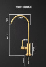 Load image into Gallery viewer, Trendy Taps Aurum Filtered Water Tap - Brushed Gold