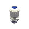 MATelec Cable Gland No. 0 PP - White / Blue Grommet