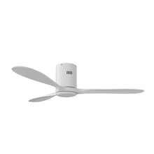 Load image into Gallery viewer, Solent Hugger 3 Blade Ceiling Fan with Remote 1320mm - White