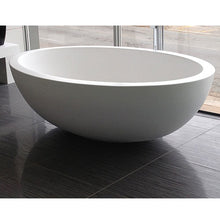 Load image into Gallery viewer, Crystallite Stone Ifumi Oval Bath
